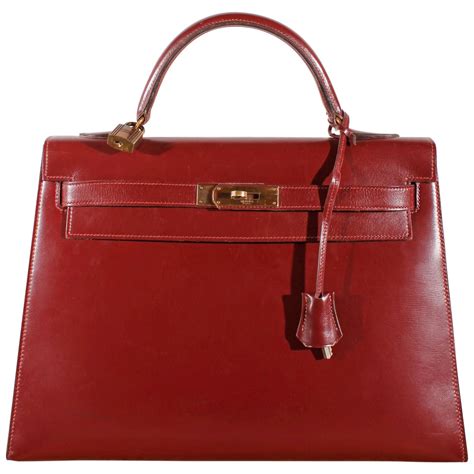 vintage Hermes kelly handbag